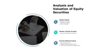 Analysis And Valuation Of Equity Securities Ppt PowerPoint Presentation Show Visual Aids