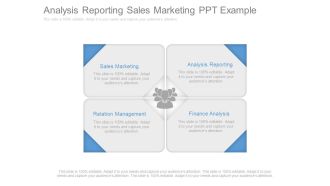 Analysis Reporting Sales Marketing Ppt Example
