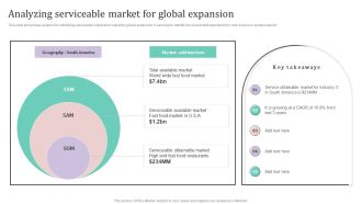 Analyzing Serviceable Market For Global Expansion Ppt PowerPoint Presentation Diagram Ppt PowerPoint Presentation Diagram PDF