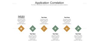 Application Correlation Ppt PowerPoint Presentation Pictures Graphics Design Cpb Pdf