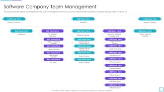 Application Development Startup Software Company Team Management Pictures PDF