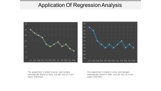 Application Of Regression Analysis Ppt PowerPoint Presentation Show Good