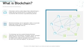 Architecture Blockchain System What Is Blockchain Ppt Infographic Template Graphics Tutorials PDF