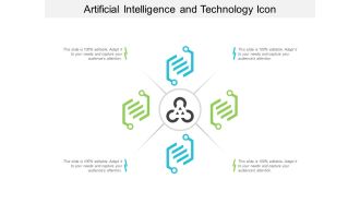 Artificial Intelligence And Technology Icon Ppt PowerPoint Presentation Pictures Themes