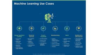 Artificial Intelligence Machine Learning Deep Learning Machine Learning Use Cases Ppt PowerPoint Presentation Styles Portrait PDF