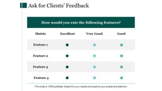 Ask For Clients Feedback Ppt PowerPoint Presentation Gallery Picture