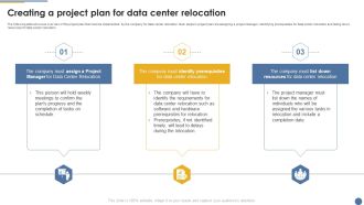 Assessment And Workflow Creating A Project Plan For Data Center Relocation Formats PDF