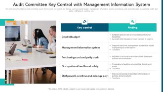 Audit Committee Key Control With Management Information System Ppt PowerPoint Presentation Gallery Graphics Tutorials PDF