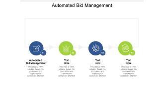 Automated Bid Management Ppt PowerPoint Presentation Gallery Example File Cpb Pdf
