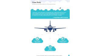 Aviation Services Management Case Study One Pager Sample Example Document
