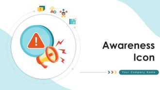 Awareness Icon Ppt PowerPoint Presentation Complete Deck With Slides