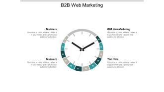 B2B Web Marketing Ppt PowerPoint Presentation Icon Guide Cpb