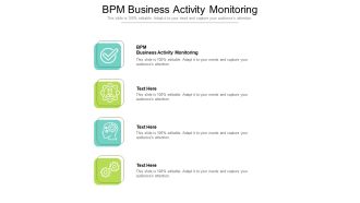 BPM Business Activity Monitoring Ppt PowerPoint Presentation Icon Graphics Cpb Pdf