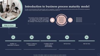 BPM System Methodology Introduction To Business Process Maturity Model Graphics PDF