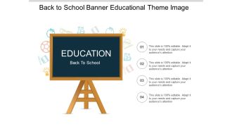 Back To School Banner Educational Theme Image Ppt PowerPoint Presentation Slides File Formats