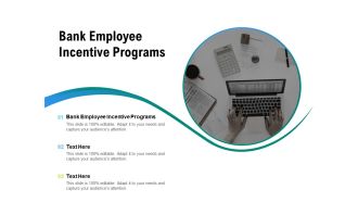 Bank Employee Incentive Programs Ppt PowerPoint Presentation Portfolio Clipart Cpb