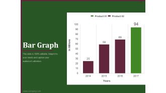 bar graph template 2 ppt powerpoint presentation gallery