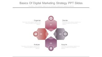 Basics Of Digital Marketing Strategy Ppt Slides