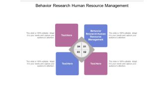 Behavior Research Human Resource Management Ppt PowerPoint Presentation Outline Graphics Design Cpb