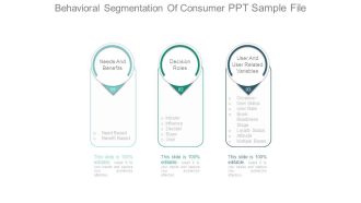 Behavioral Segmentation Of Consumer Ppt Sample File