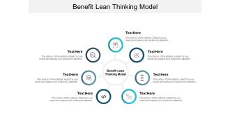 Benefit Lean Thinking Model Ppt PowerPoint Presentation Model Graphics Design Cpb