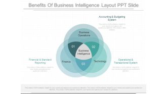 Benefits Of Business Intelligence Layout Ppt Slide