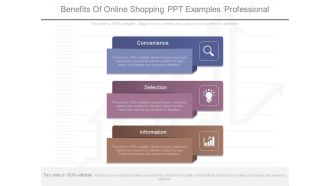 Benefits Of Online Shopping Ppt Examples Professional