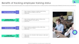 Benefits Of Tracking Employee Training Status Slides PDF
