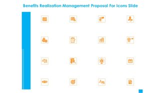 Benefits Realization Management Proposal For Icons Slide Demonstration PDF