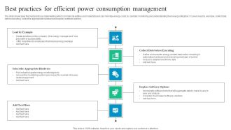 Best Practices For Efficient Power Consumption Management Sample PDF