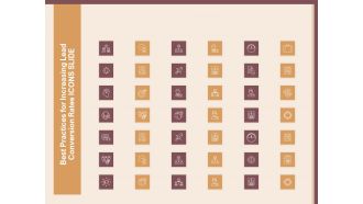Best Practices For Increasing Lead Conversion Rates Icons Slide Ppt Show Graphics Design PDF