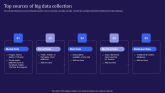 Big Data Analytics Lifecycle Top Sources Of Big Data Collection Ppt Styles Gallery PDF