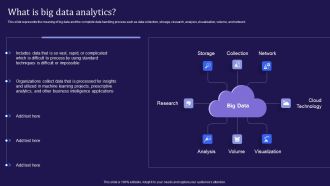 Big Data Analytics Lifecycle What Is Big Data Analytics Ppt Layouts Portrait PDF