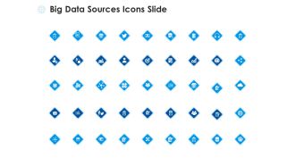 Big Data Sources Icons Slide Ppt PowerPoint Presentation Ideas Skills