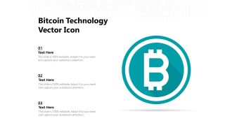 Bitcoin Technology Vector Icon Ppt PowerPoint Presentation Gallery Graphics PDF