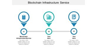 Blockchain Infrastructure Service Ppt PowerPoint Presentation Inspiration Infographic Template Cpb