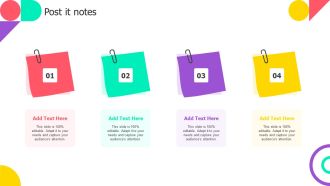 Brand Engagement Promotional Campaign Implementation Post It Notes Microsoft PDF