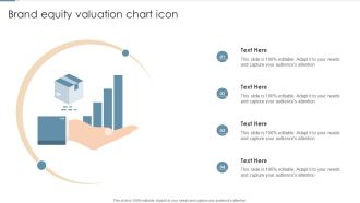 Brand Equity Valuation Chart Icon Ppt Slides Templates PDF