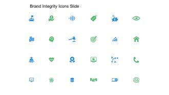Brand Integrity Icons Slide Growth Ppt Powerpoint Presentation Pictures Slide