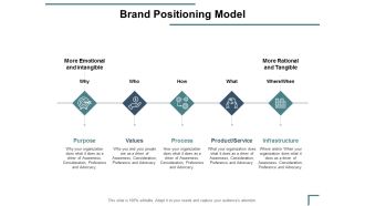 Brand Positioning Model Ppt PowerPoint Presentation Gallery Example