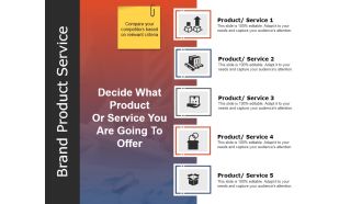Brand Product Service Ppt PowerPoint Presentation Pictures Objects