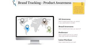 Brand Tracking Product Awareness Ppt PowerPoint Presentation Gallery Topics