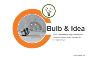 Bulb And Idea Ppt PowerPoint Presentation Gallery Examples