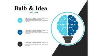 Bulb And Idea Ppt PowerPoint Presentation Summary Graphics Download
