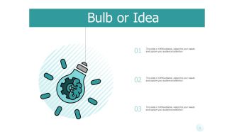 Bulb Or Idea Innovation Ppt PowerPoint Presentation File Slide