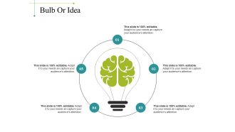 Bulb Or Idea Ppt PowerPoint Presentation Gallery Slides
