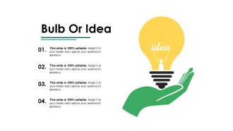 Bulb Or Idea Ppt PowerPoint Presentation Layouts Ideas