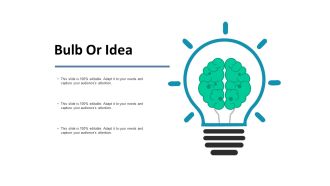 Bulb Or Idea Ppt PowerPoint Presentation Model Slide Portrait