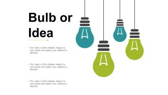 Bulb Or Idea Technology Ppt PowerPoint Presentation File Gridlines