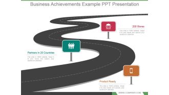 Business Achievements Example Ppt Presentation
